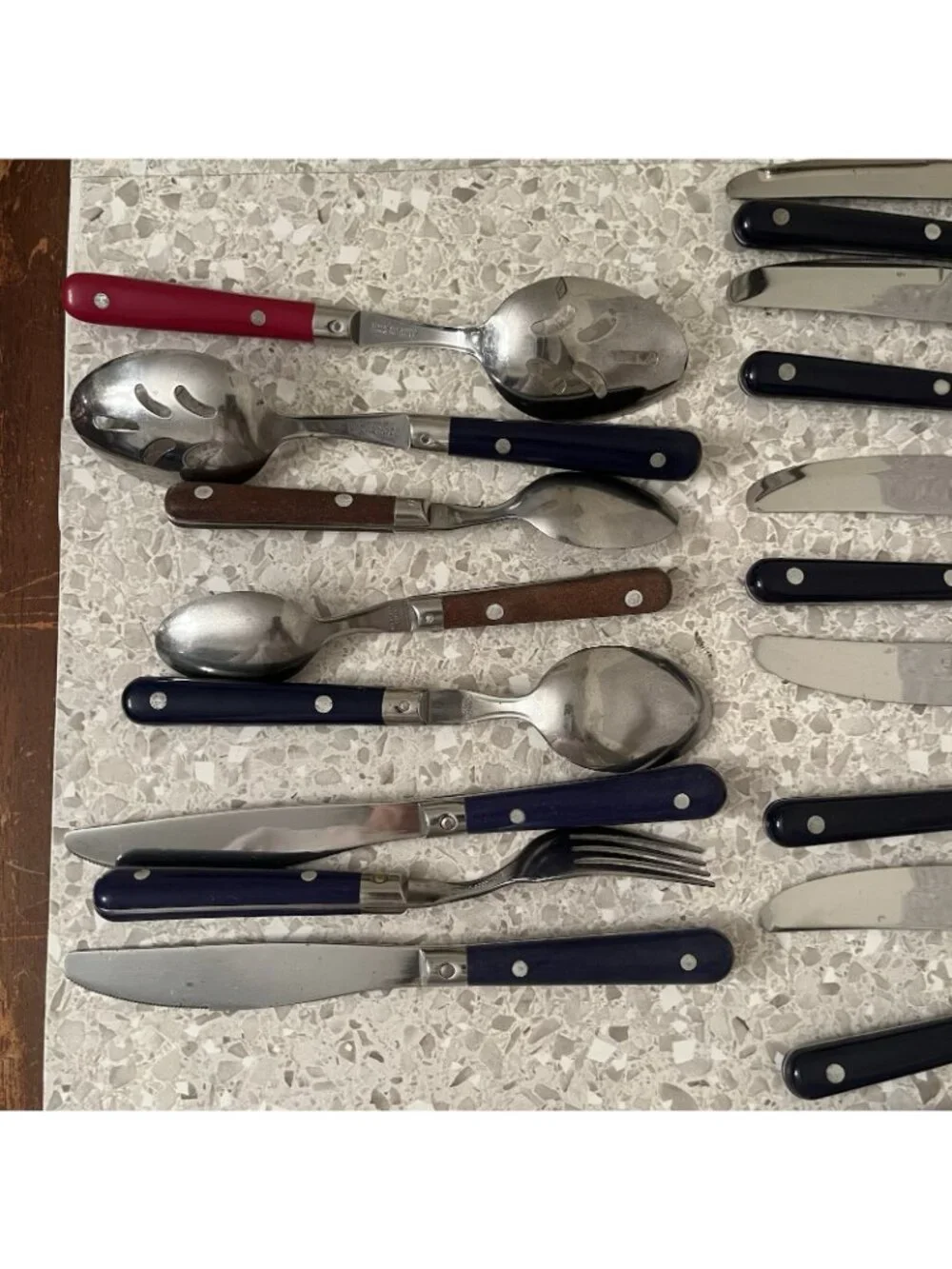 WF Washington Forge & Other Brands Stainless Riveted Flatware Mixed Lot 38 pc